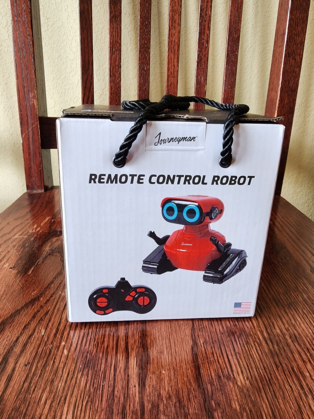 Red Remote Control Robot - Kids' Interactive RC Toy